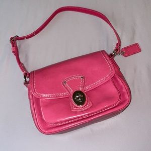 New Coach leather PINK purse 👛